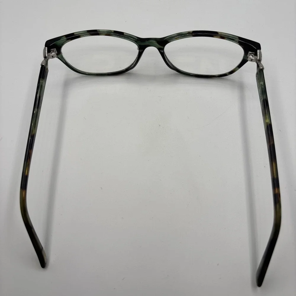 Ted Baker B711 GRN 52-15-140 Green Tortoise Full Rim Eyeglasses Frame w/case